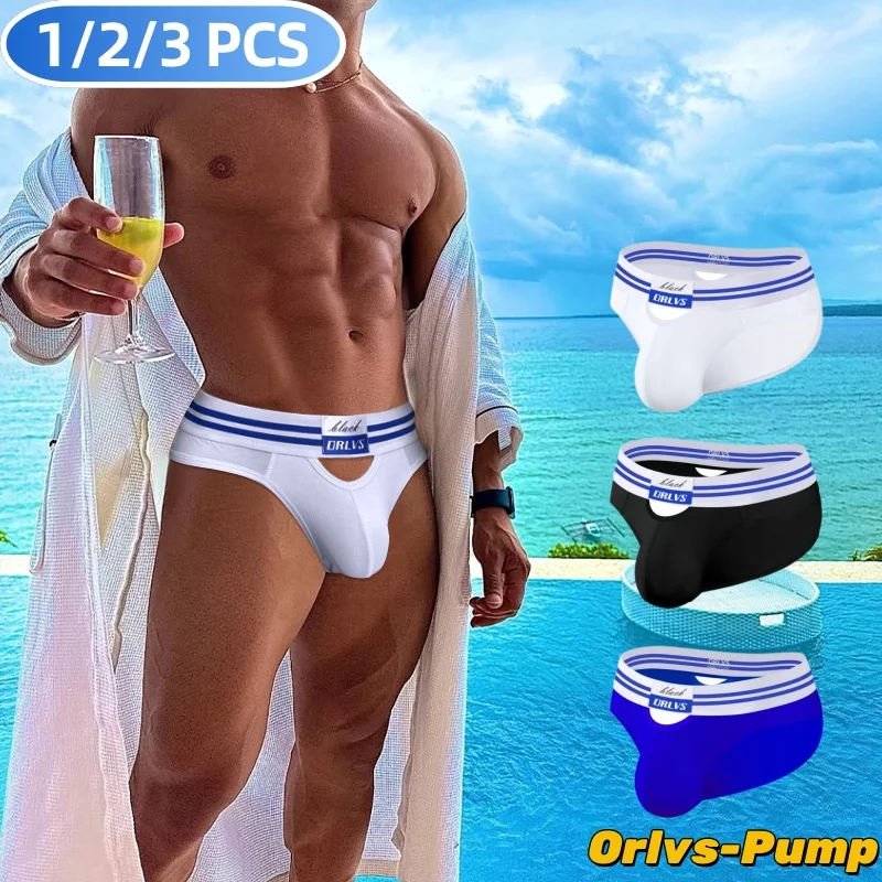 

1/2/3 шт. мужское нижнее белье новые сексуальные трусы мужские сексуальные перфорированные удобные модальные трусы мужские быстросохнущие трусы с низкой посадкой