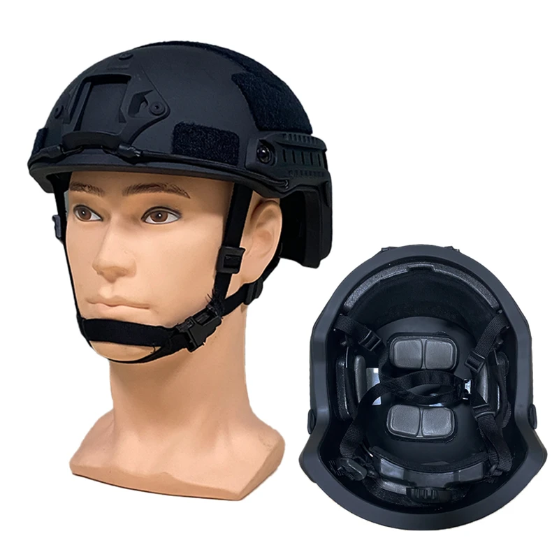 Explosion-proof high cut helmet PE high quality bulletproof helmet NIJ IIIA FAST Wendy hover cushion bulletproof