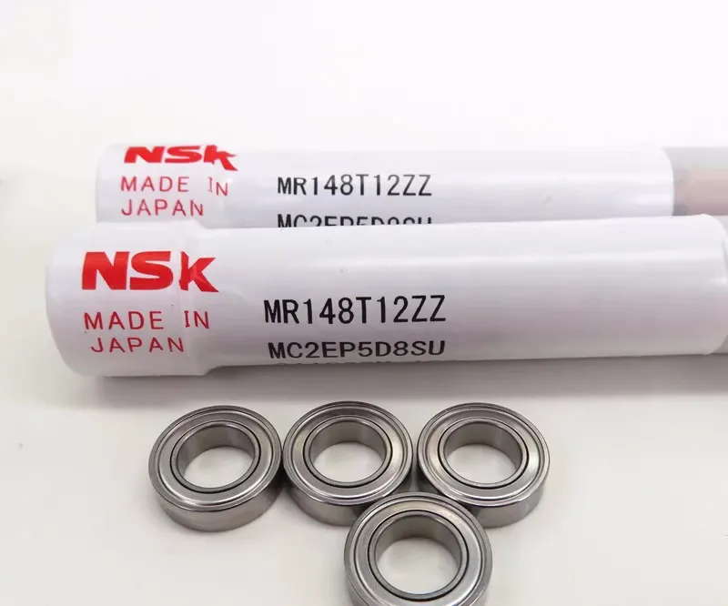 Imagem -02 - Original Nsk Alta Velocidade Rolamento Precisão Rolamentos de Esferas em Miniatura Mr148zz 8x14x4 mm L1480zz 20 Pcs 100 Pcs