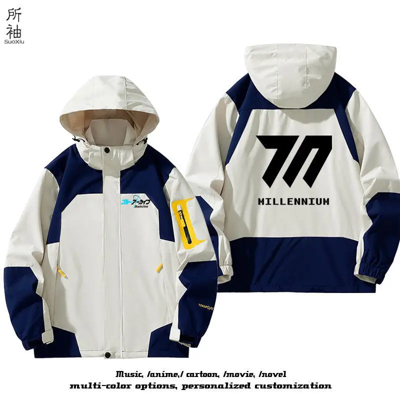 2024 New Anime Blue Archive Abydos Gehenna School Jackets Autumn Winter Outerwear Slim Fit Hoody Birthday Gifts Boys Girls