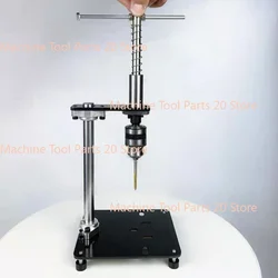 Tapping Machine Desktop Hand Cast Iron Tap and Dies Small Desktop Rocking Probe Arm Portable Tool Precision Manual Tappe
