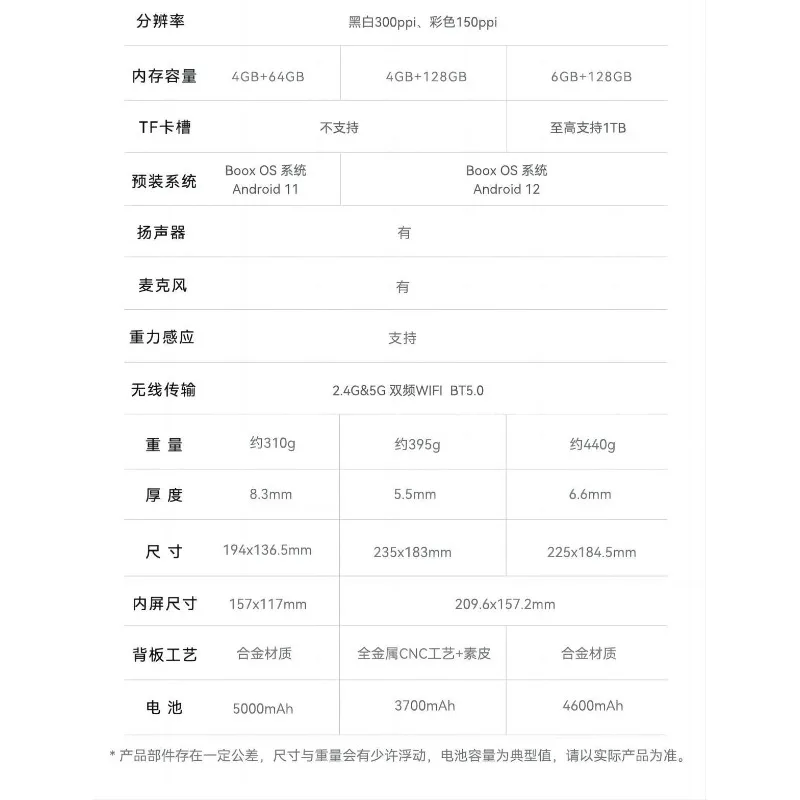 Electric paper book T10C 10.3 inch AI color ink quick brush light and large screen e-book reader