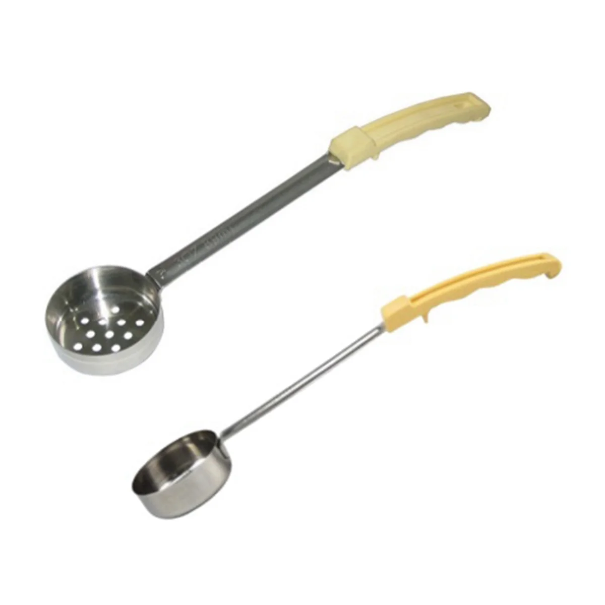 Stainless Steel Pizza Sauce Spoon Pizza Spread Ladle Serving Spoon with Long Handle Kitchen Baking Tool 3 Ounce