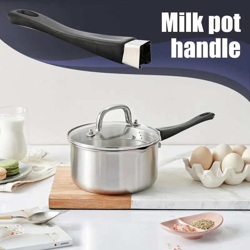 

Pot Handle Household Long Anti Scalding Durable Pan Universal Ergonomic Kitchen Accessories Replacement Removable Bakelite Grip