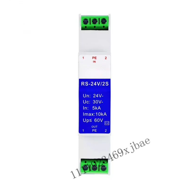 

4-20mA signal lightning arrester analog switch PLC instrument surge protector PLC-24V