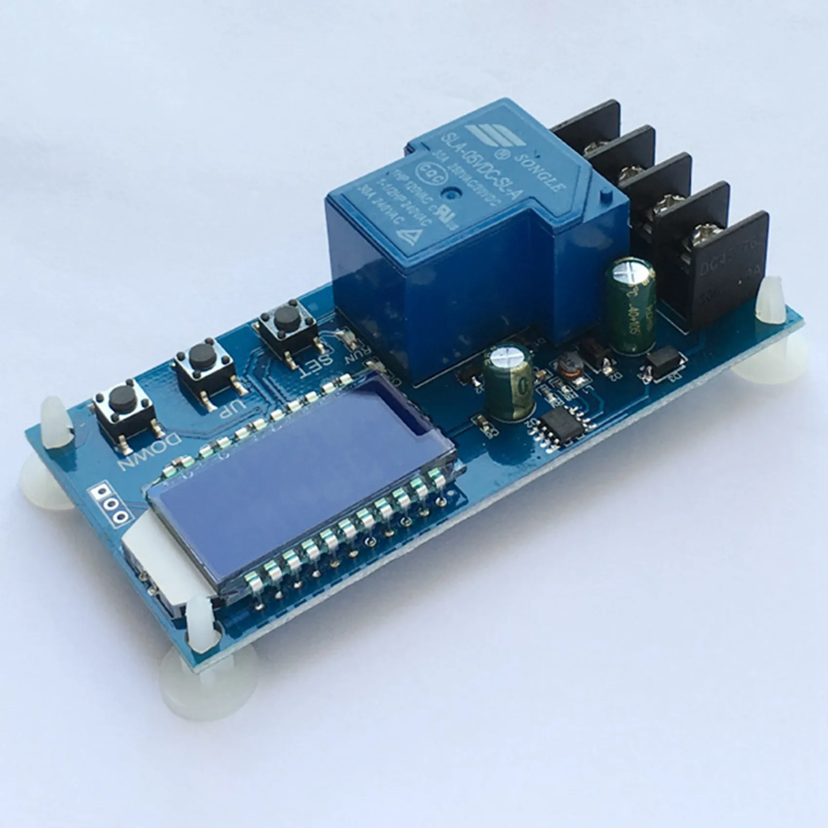 6-60V 30A Lead-Acid Solar Battery Charge Controller Protection Board Charger Time Switch 12V 24V 36V 48V Battery