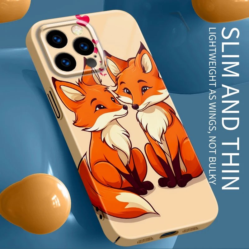 For iPhone 15 14 13 12 11 Pro X XS Max XR Plus Cute Cartoon Acrylic Hard Mobile Phone Cases Acrylic Hard Mobile Phone Cases