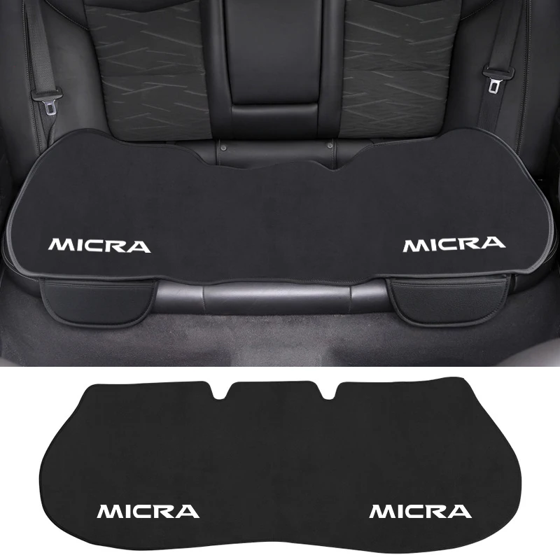 1PCS Car Seat Cushion Non-Slip Cover Ice silk Velvet Plush For Nissan Micra K11 K12 K13 K14 Accessories Car Styling