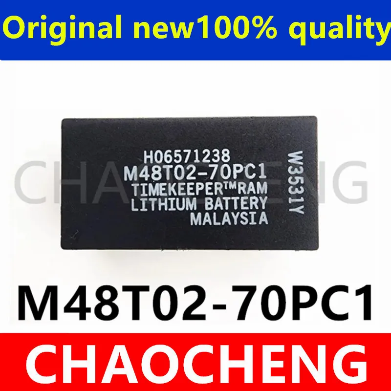 (1-2pcs)100% New M48T02-70PC1 DIP-24 Chipset