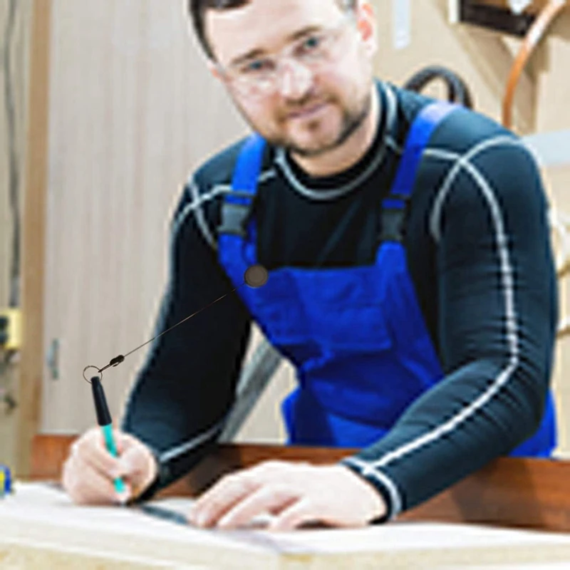 مطاطا سيليكون قابل للسحب حامل قلم رصاص ، واجب سحب القلم للخشب ، الطوب ، صانع الحرف اليدوية ، 8 قطعة