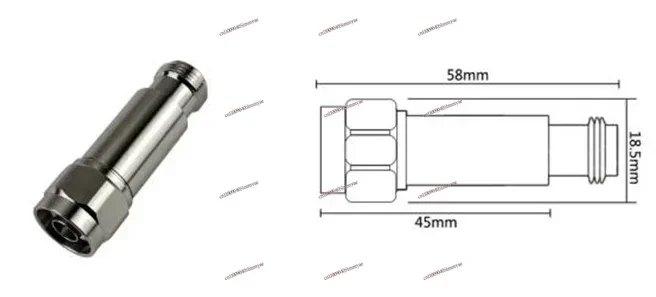 

N-type DC Isolator, N-type 5W Microwave RF Isolator, DC-block, DC-6G