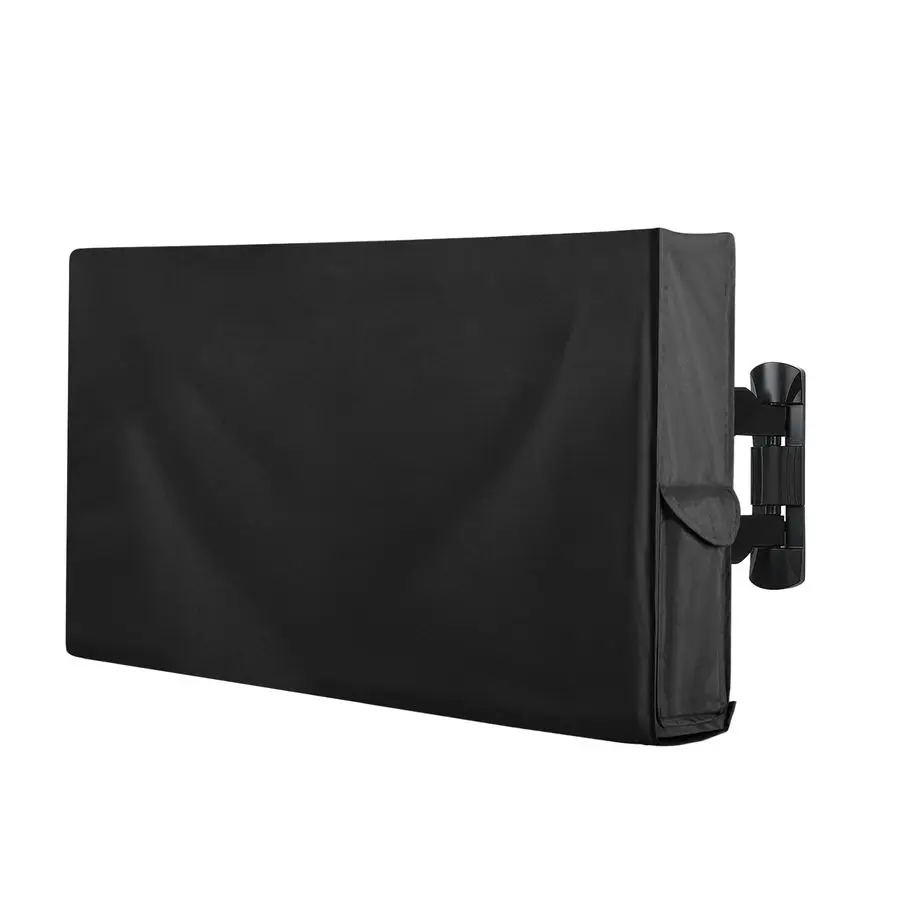 

Waterproof amp Weatherproof Outdoor TV Cover for 7075 Inch Flat Screen TV, Dustproof amp UV Resistant, Black, Size 68 L x 42 W x