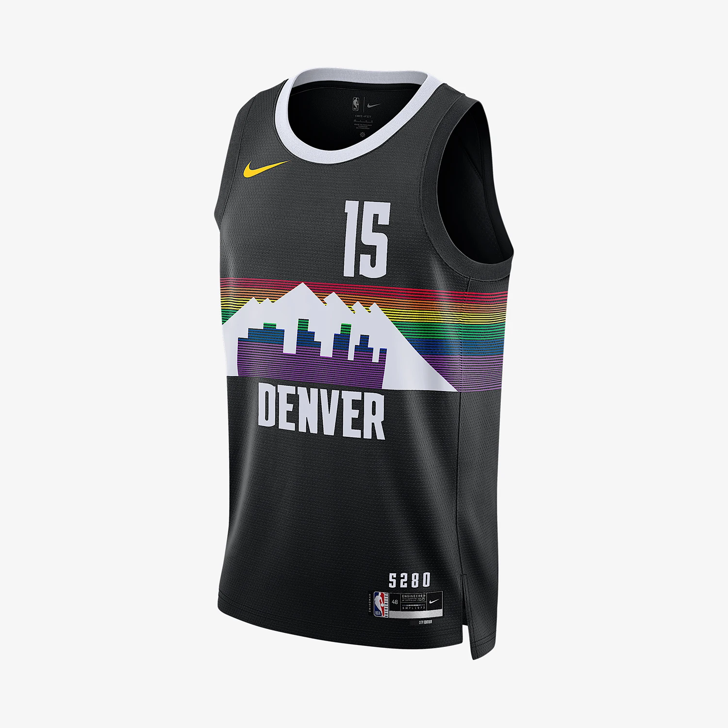 Nike genuine Denver Nuggets men's quick drying basketball sleeveless jersey HM5979-011