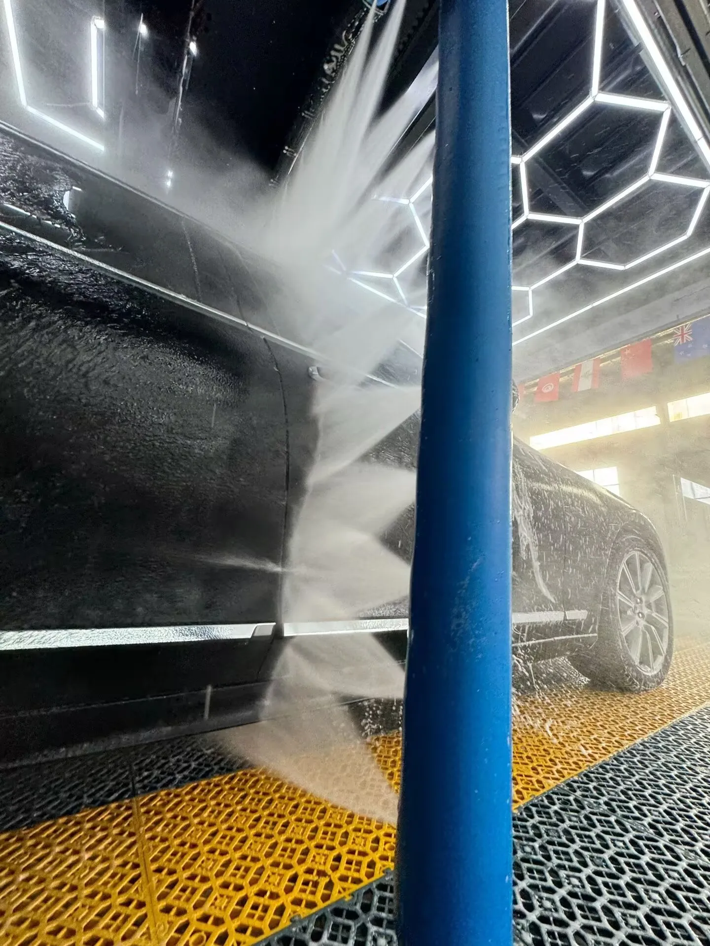 Máquina automática sin contacto para equipos de lavado de autos