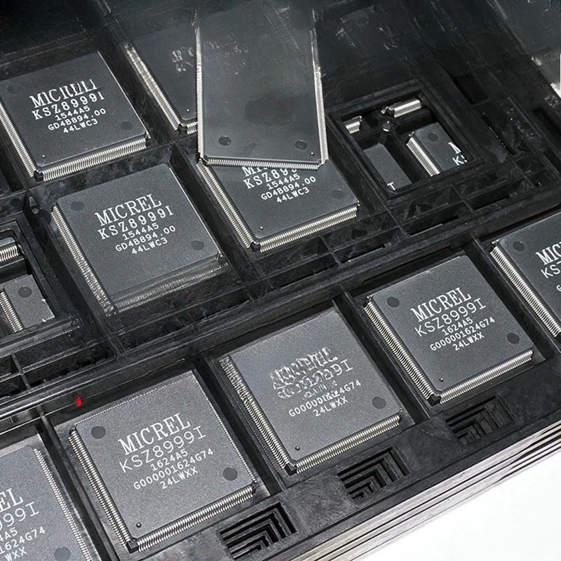 Chip IC sirkuit terpadu, chip sakelar Ethernet komponen elektronik