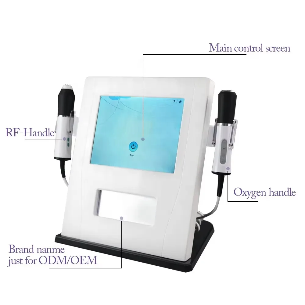 Portable 3-in-1 Desktop Oxygen Therapy Spa Machine Multi-Functional CO2 Bubble Beauty Equipment for Facial Salon Use view 3
