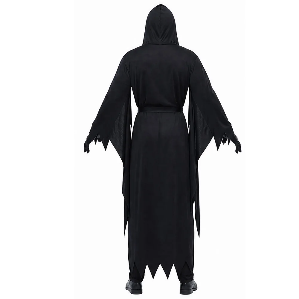 Halloween Erwachsenen-Kostüm Männlicher Dämon Horrorfilm Todeskostüm Cosplay Faschingskleidung Party-Zubehör Requisiten – Detail 5