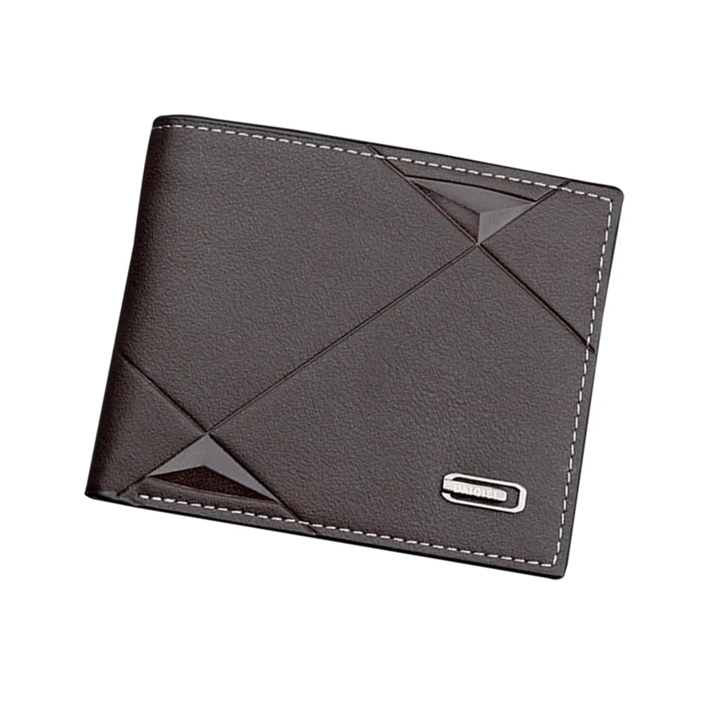 

Premium PU Mens Wallet Wear Resistant Soft Texture Multi Pockets Coin Purse Holder Birthday Holiday Gift