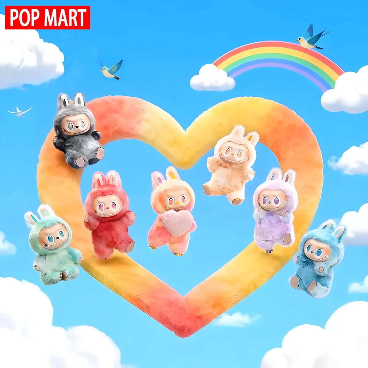 

[Ship quickly locally] Labubu doll - Perfect gift -100% Original, It's the perfect gift for children, family and friends.