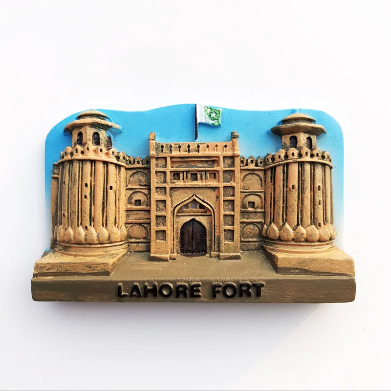 Pakistan Travelling Souvenirs Fridge Magnets Lahore Castle Culture Tourism Souvenirs Fridge Stickers Wedding Gifts Home Decor