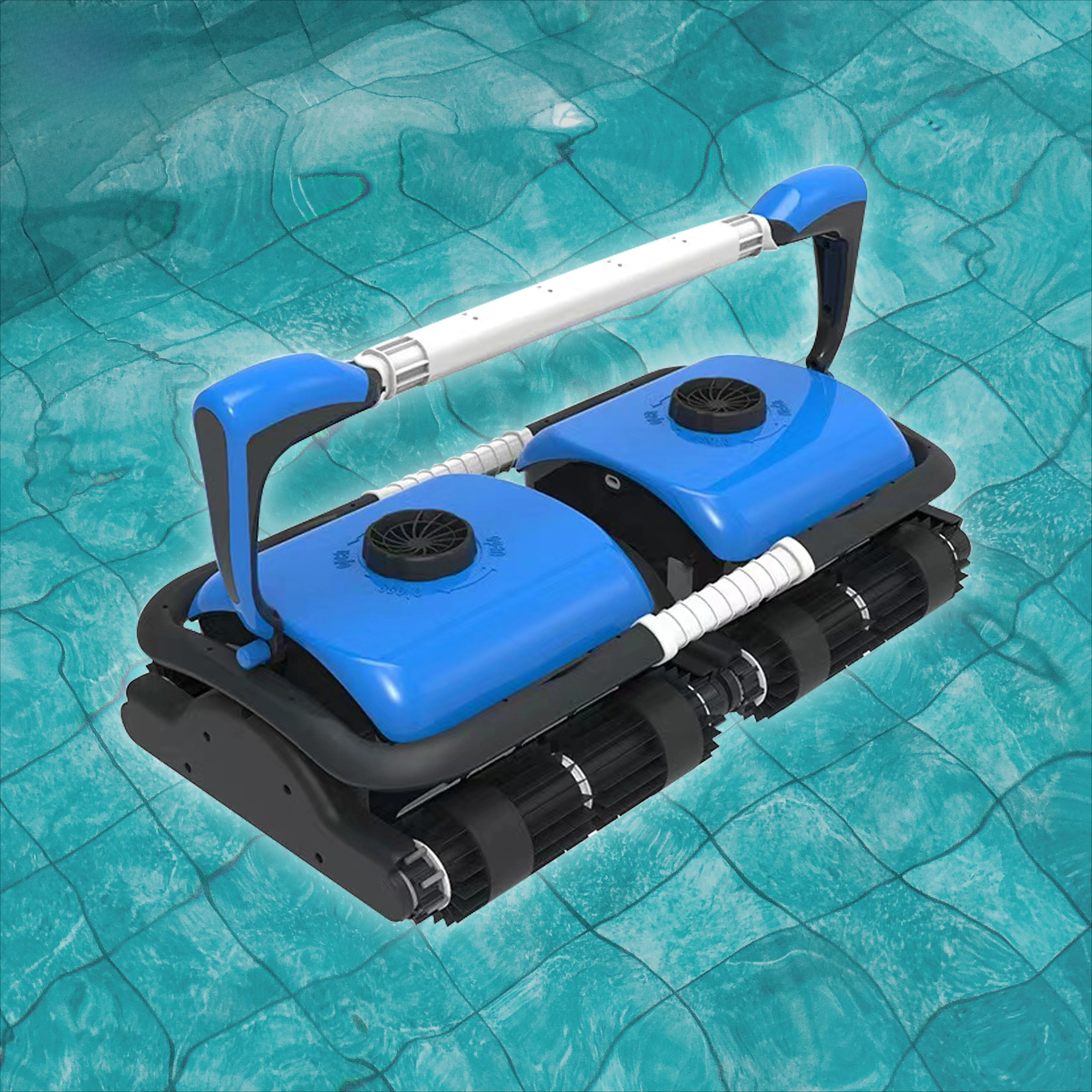 Mini high-quality water crown cleaning robot, energy-saving and efficient swimming pool cleaning tools and accessories