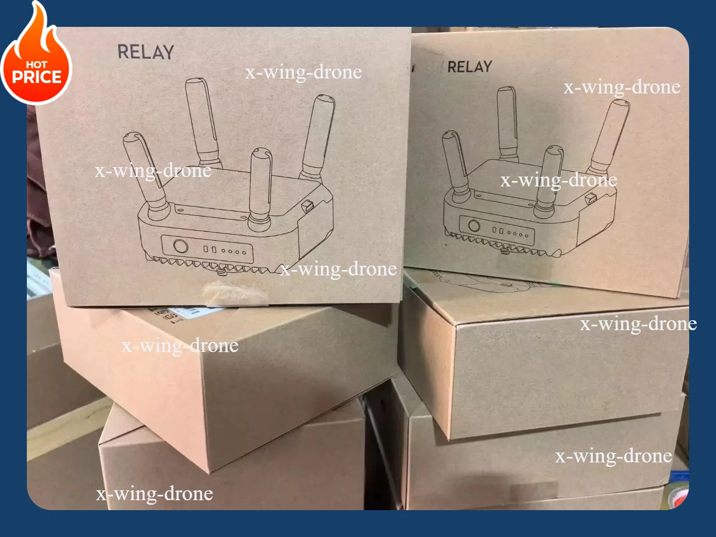 Agras Drone Relay Global version for DJI T40 T50 T25 T20P Relay Module Control Signal Repeater Brand  New