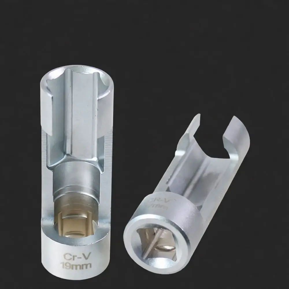 Auto Oxygen Sensor Removal Tool Flare Nut Crowfoot Wrench Open Socket Slot Design For Diesel Fuel Injector Line Maintenance