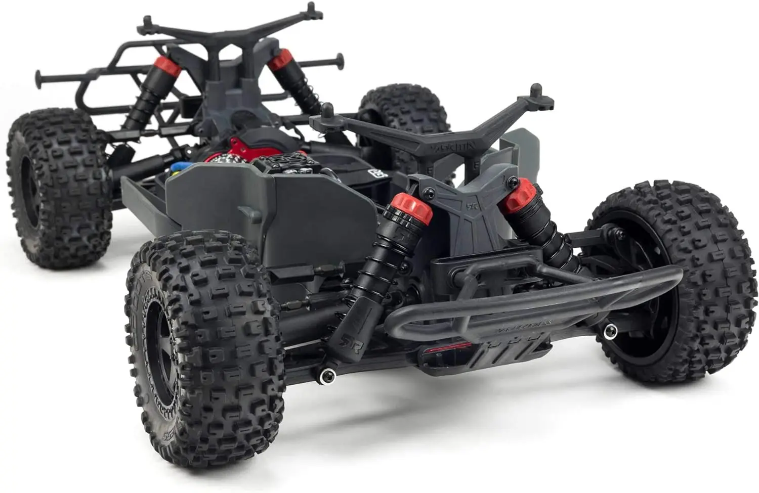 ARRMA-RC Escovado Curto Curso Truck, Transmissor, Receptor, NiMH bateria e carregador incluído, MEGA 550, 1, 10 SENTON 4X4, V3