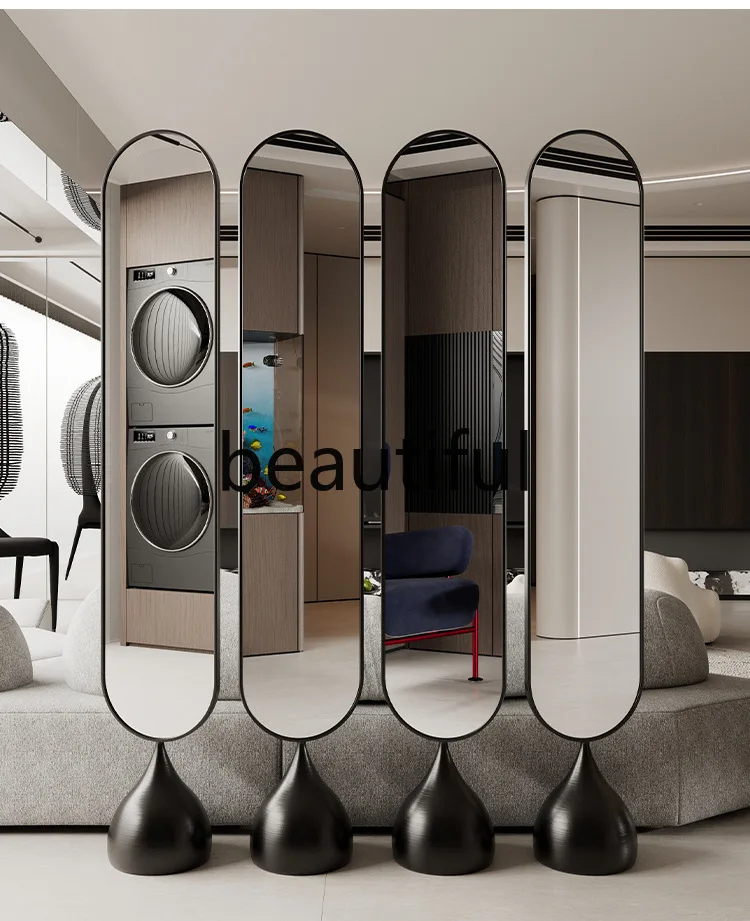 

Full body floor mirror living room bedroom home full-length mirror makeup modern minimalist light luxury mirror
