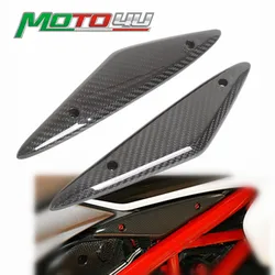 For Ducati Hypermotard 821 939 SP Carbon Fiber Side Panels Below The Tank Motorcycle Side Cover Decoration