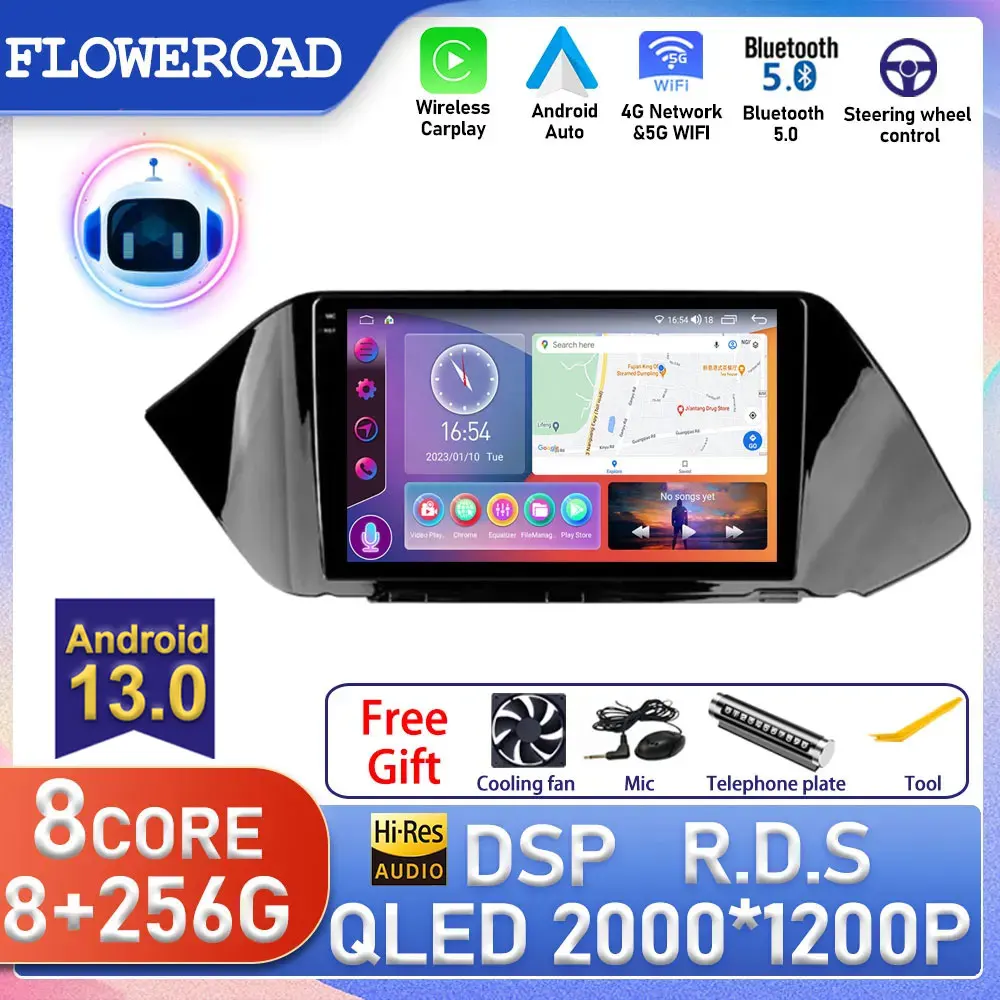 

Android Auto For Hyundai Sonata DN8 2019 2020 Car Radio Multimedia Video Player Navigation stereo GPS No 2din 2 Din DVD Carplay