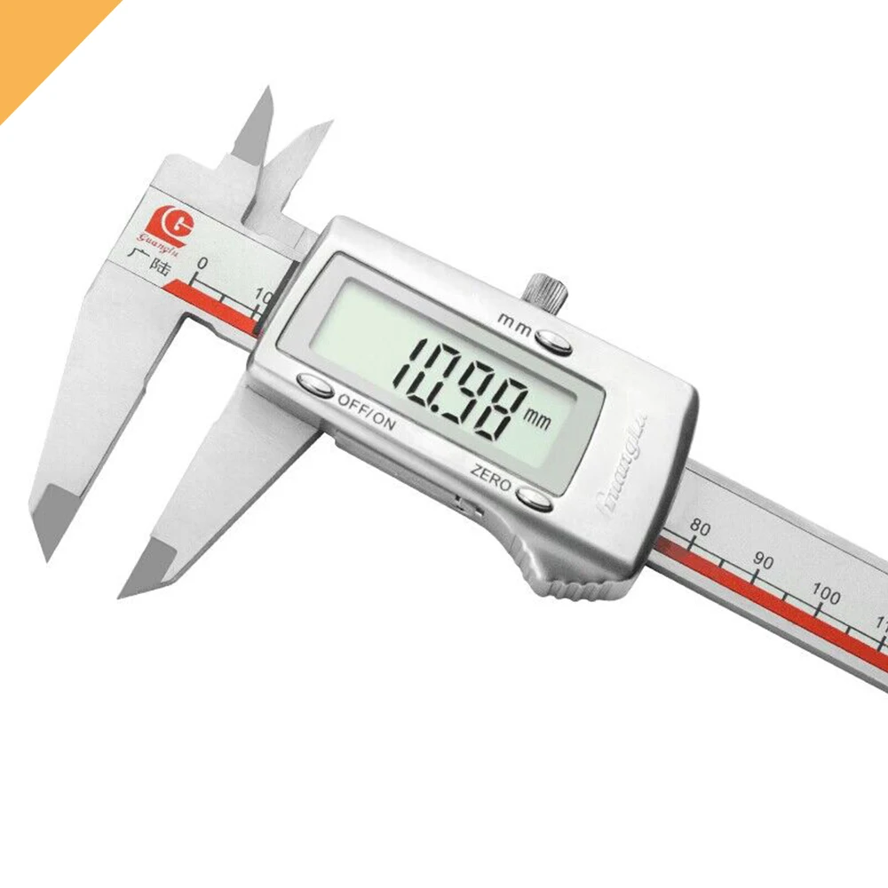 Best quality 150mm 6inch Digital vernier caliper slider caliper metal casing digital caliper Guanglu brand