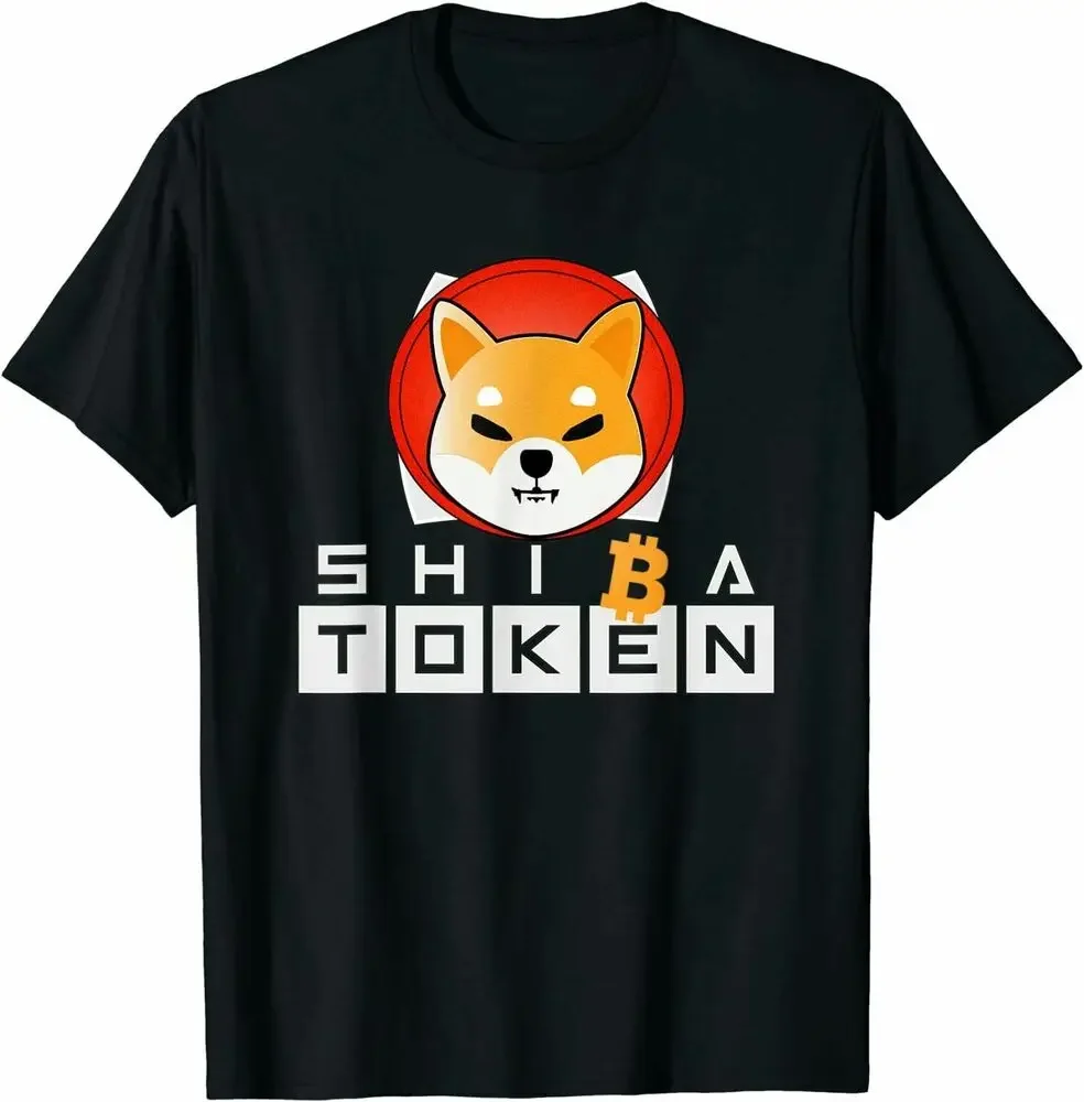 

Shiba Inu Token Crypto Coin Cryptocurrency T-Shirt Y2K tops Unisex Summer Short Sve