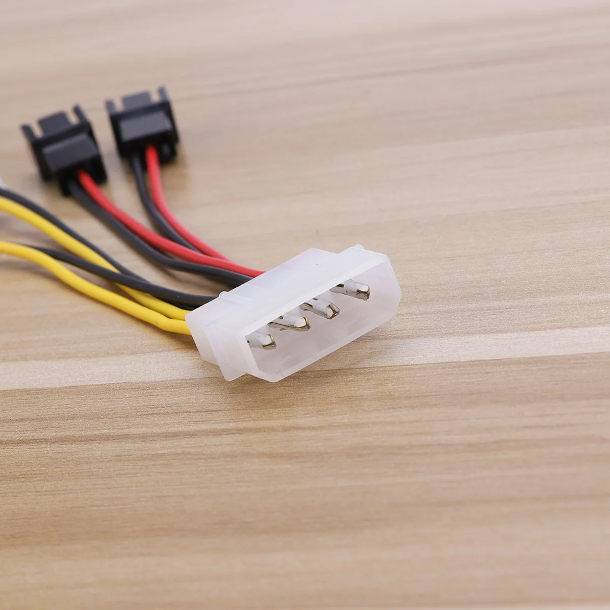 1 stks Pwm Fan Splitter Kabel Zwart Bundel Fan Extension Kabels Parallelle Aansluiting Computerkast Koeling