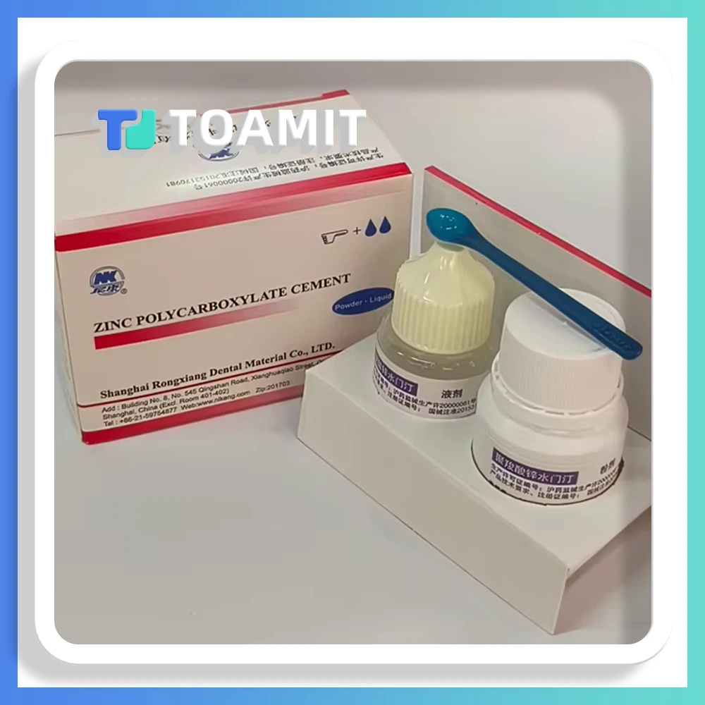 

Dental Cement Zinc Polycarboxylate Glue Extra Strong For Crowns Bridge False Teeth Denture Glass Dentistry Adhesive Kit Material