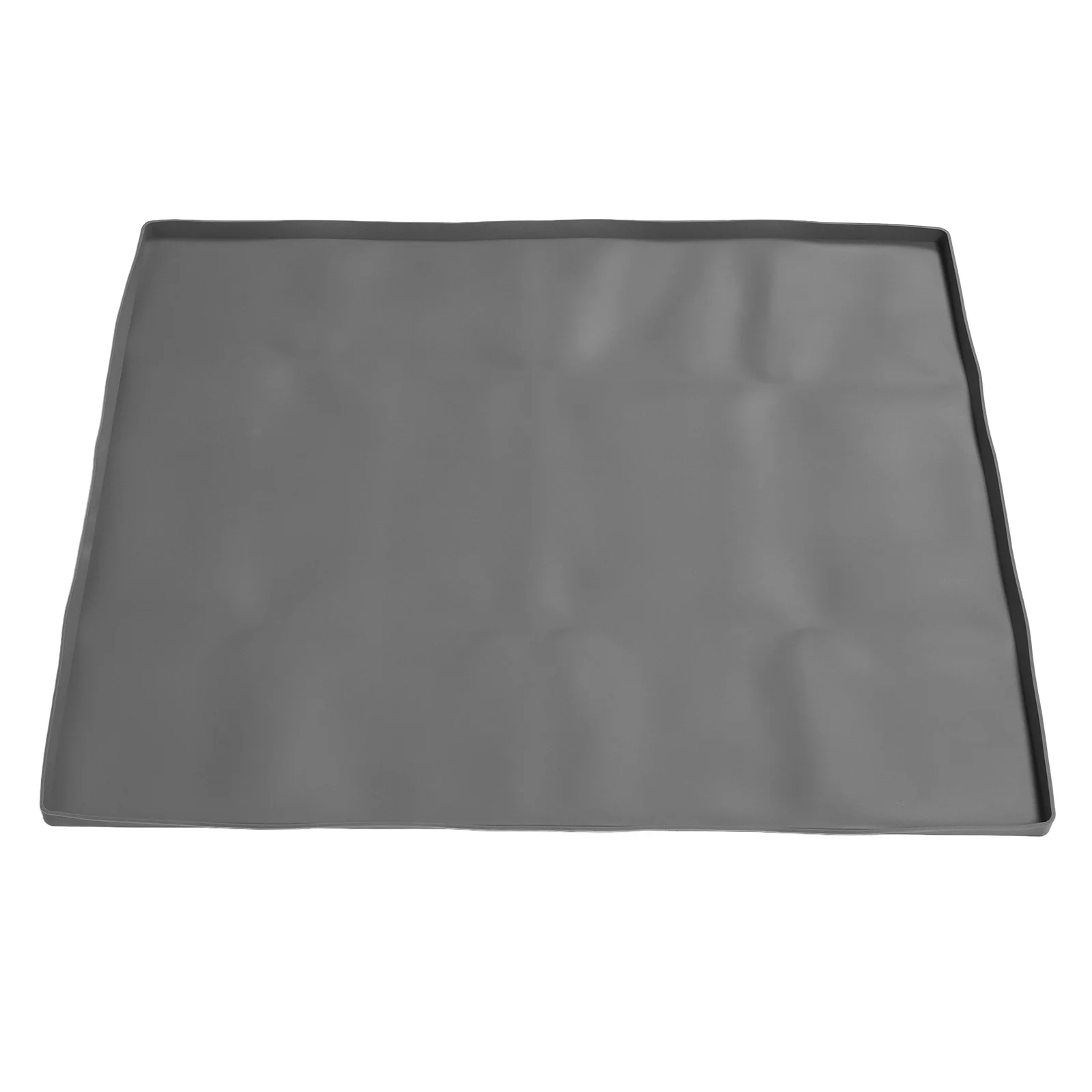 

Silicone Washer and Dryer Top Protector Mat Non-Slip Waterproof Durable Laundry Guard Gray Washer Dryer Top Protector Mat