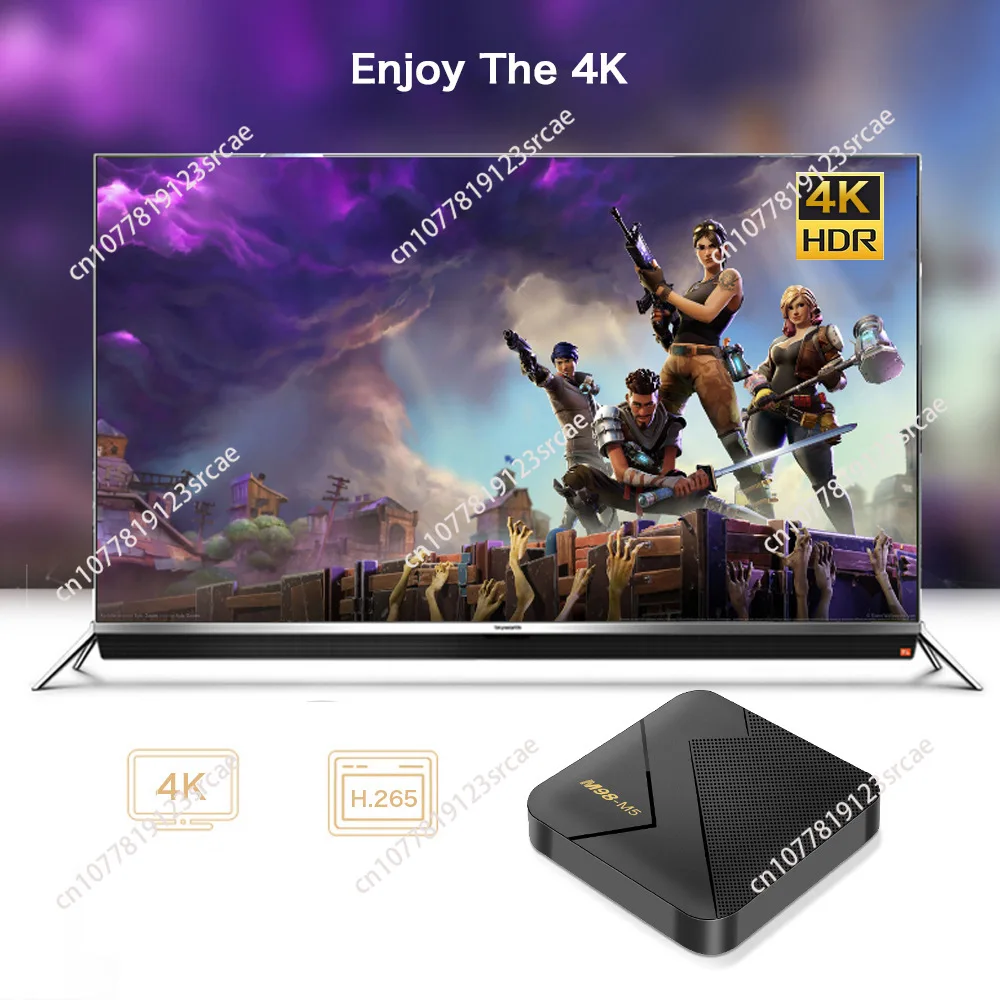 Set TV di rete Box WiFi Android Box Tvbox Bluetooth HD