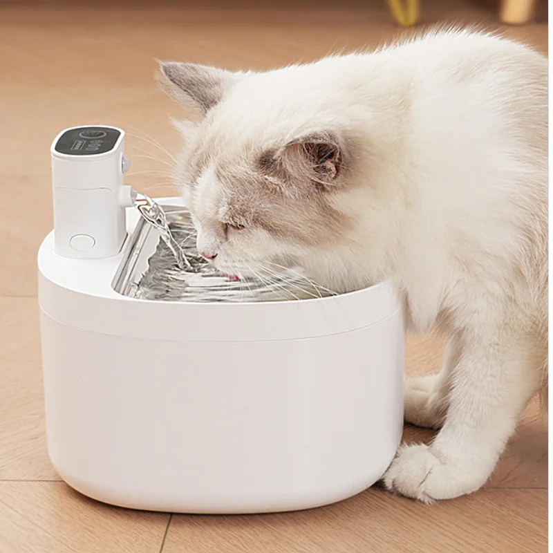 2025-new-automatic-cat-water-fountain-26l-low-noise-wireless-intelligence-dog-drinking-bottles-smart-feeder-pet-water-dispenser