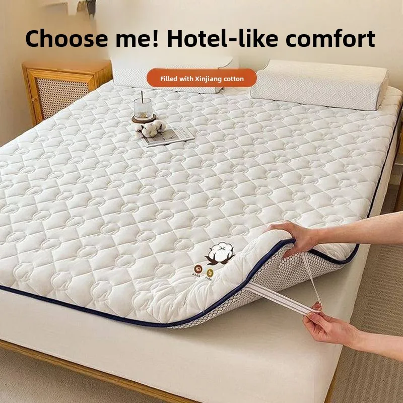 cotton-pad-mattress-soft-pad-home-use-matress-student-dormitory-single-bed-cotton-filling-mat-base-bed-protector-pad