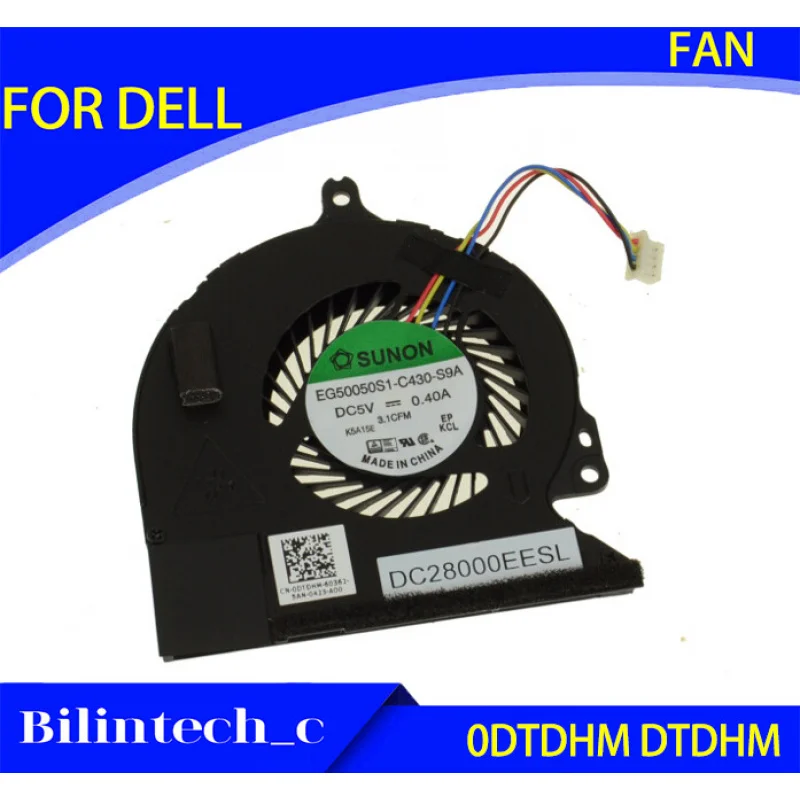 

FOR DELL Latitude E5250 CPU Cooling Fan 0DTDHM DC28000EESL EG50050S1-C430-S9A