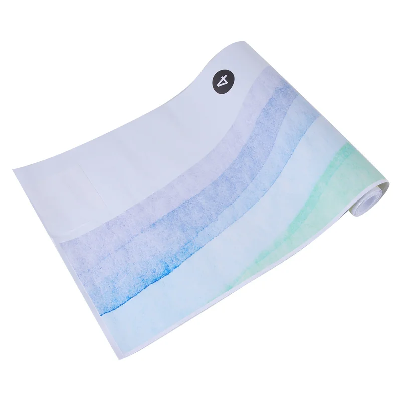 

AB09-Large Watercolour Rainbow Wall Stickers For Kids Room Nursery Home Decor Colorful Rainbow Mural Self-Adhesive Fabric