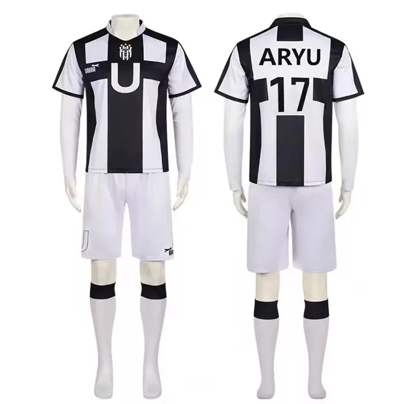 25COSBlue Lock Manga Anime Niko Barou Aiku Sendou Snuffy Lorenzo Aryu أزياء تنكرية شعر مستعار شبكة وردية زي كرة القدم للهالوين Su