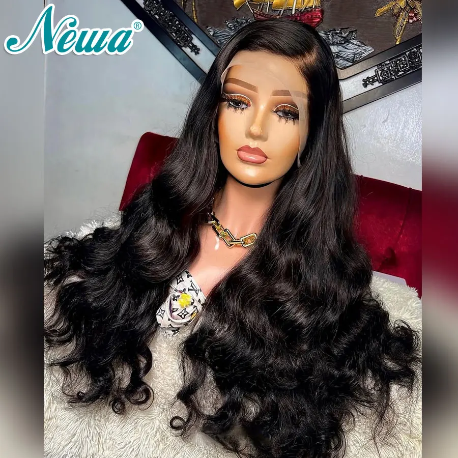 Newa الترا المجهزة HD شعر مستعار دانتيل الجسم موجة الشعر البشري 13x6/13x4 HD الدانتيل شعر مستعار أمامي كامل قبل قطعها غلويليس HD الدانتيل إغلاق الباروكات #2