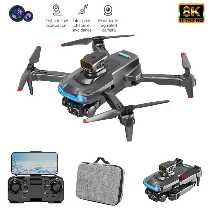 Imagem -06 - Professional Obstacle Avoidance Drone 5g 8k Dual Câmera Gps Posicionamento de Fluxo Óptico Quadcopter sem Escova rc 10000m P15