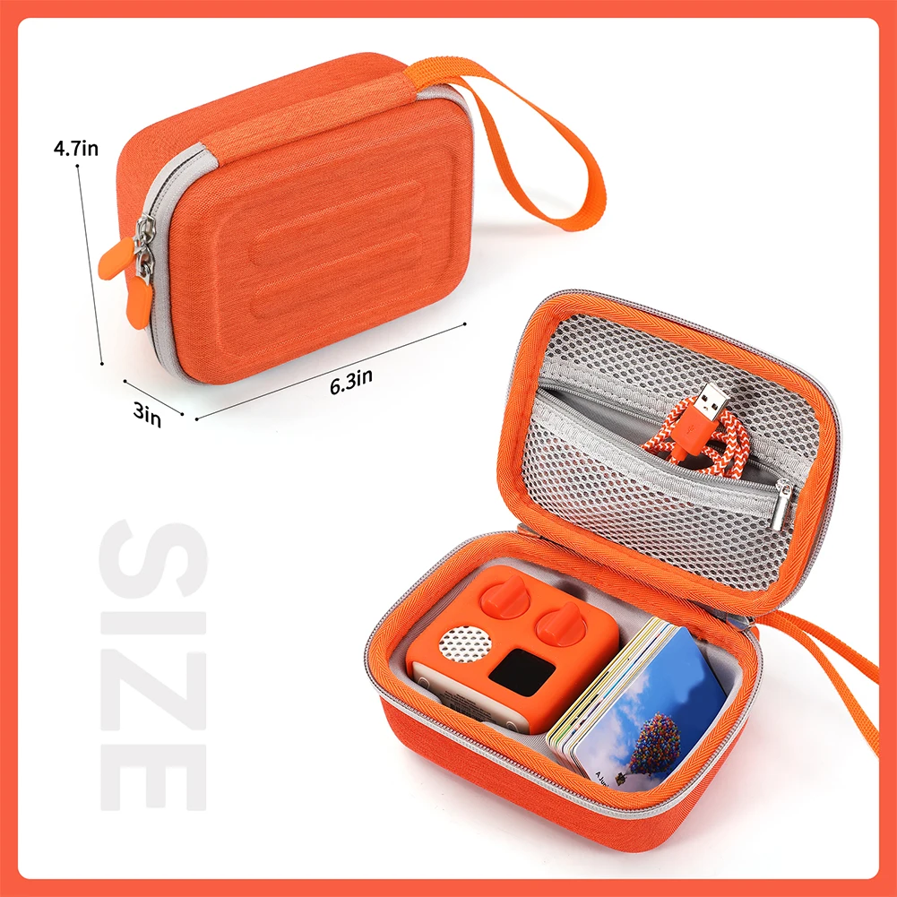 เคส EVA แบบแข็งสําหรับ Yoto Mini (ฉบับปี 2024) เครื่องเล่นเสียงเคสกันน้ํากระเป๋าถือสําหรับ Yoto Mini Kids เครื่องเล่นเพลงเสียง