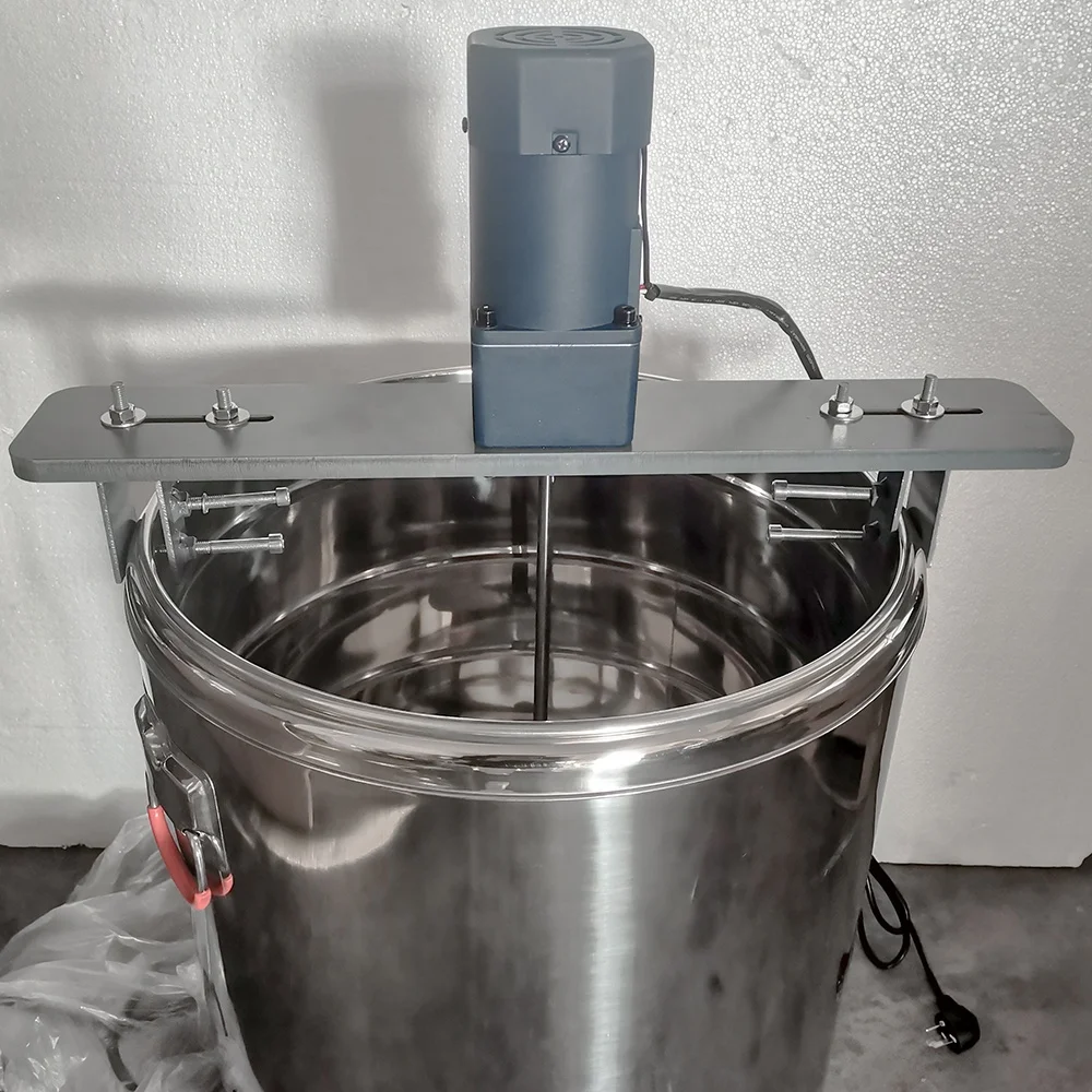 Industrial Tank Portable Mixer with Stainless Steel Blade for 40L 60L 80L Wax Melter Tanks