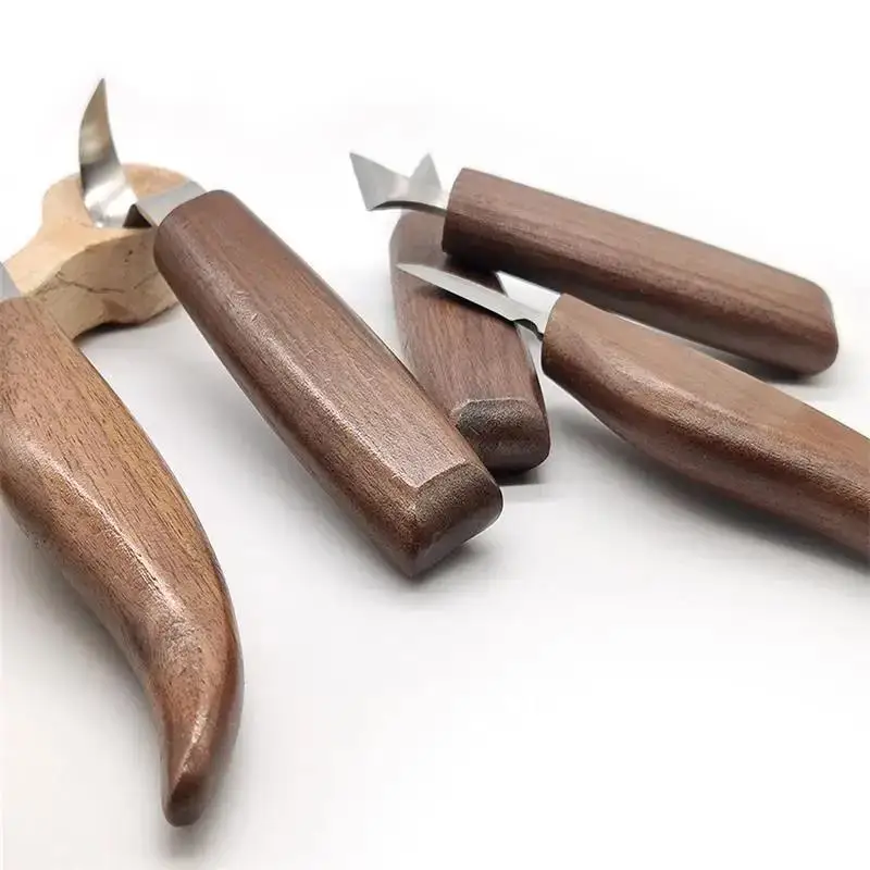 

Chisel Wood Carving Knife Set Hand Tool Woodworking Cutter Peeling Woodcarving Sculptural Spoon Carving Cutters Woodworking Tool