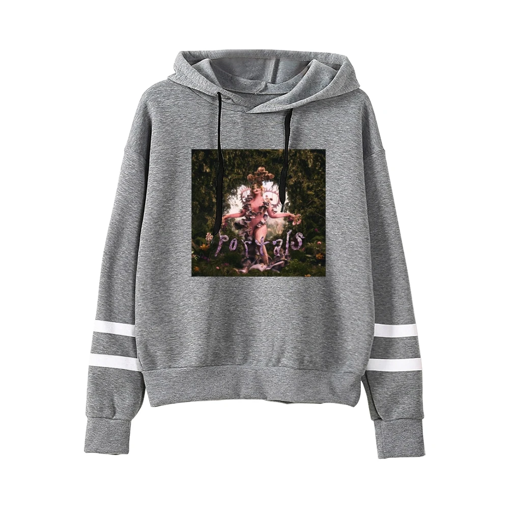 Melanie Portal Martinez Merch baru Album musik Pocketless paralel bar lengan Sweatshirt Pria Wanita Hoodie pakaian Unisex