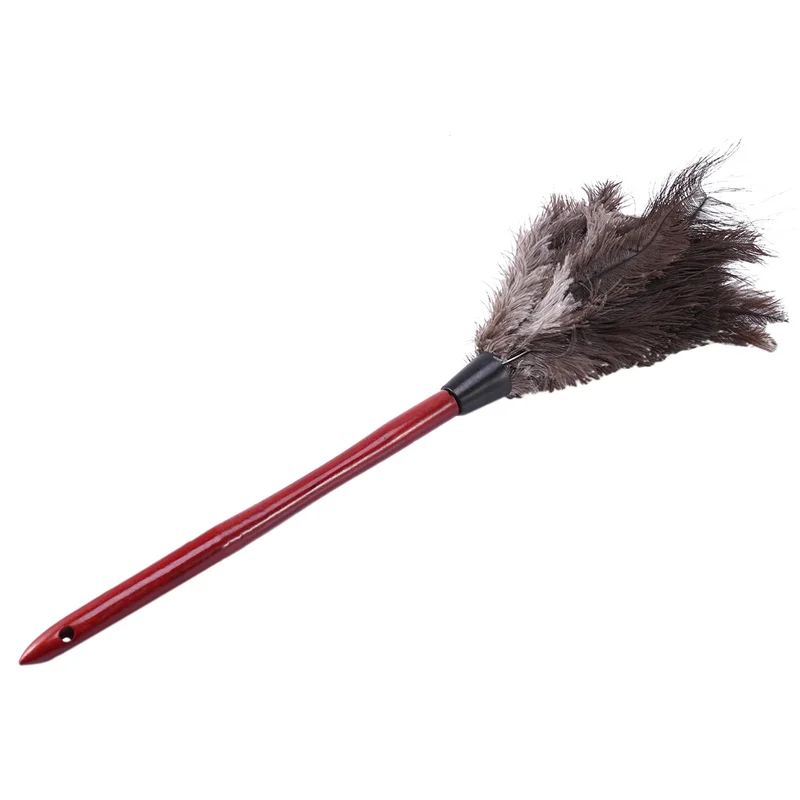 2X منفضة ريش تنظيف النعام منفضة ريش النعام منفضة ريش النعام الريش الناعم