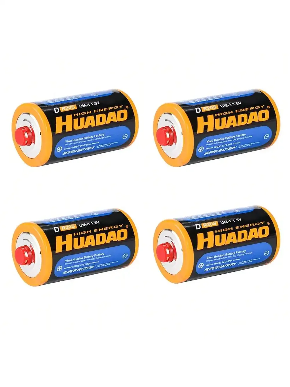 12-30PCS 1.5V D Cell Size 1 Battery for Radio Toy Car Multi-device Compatibility